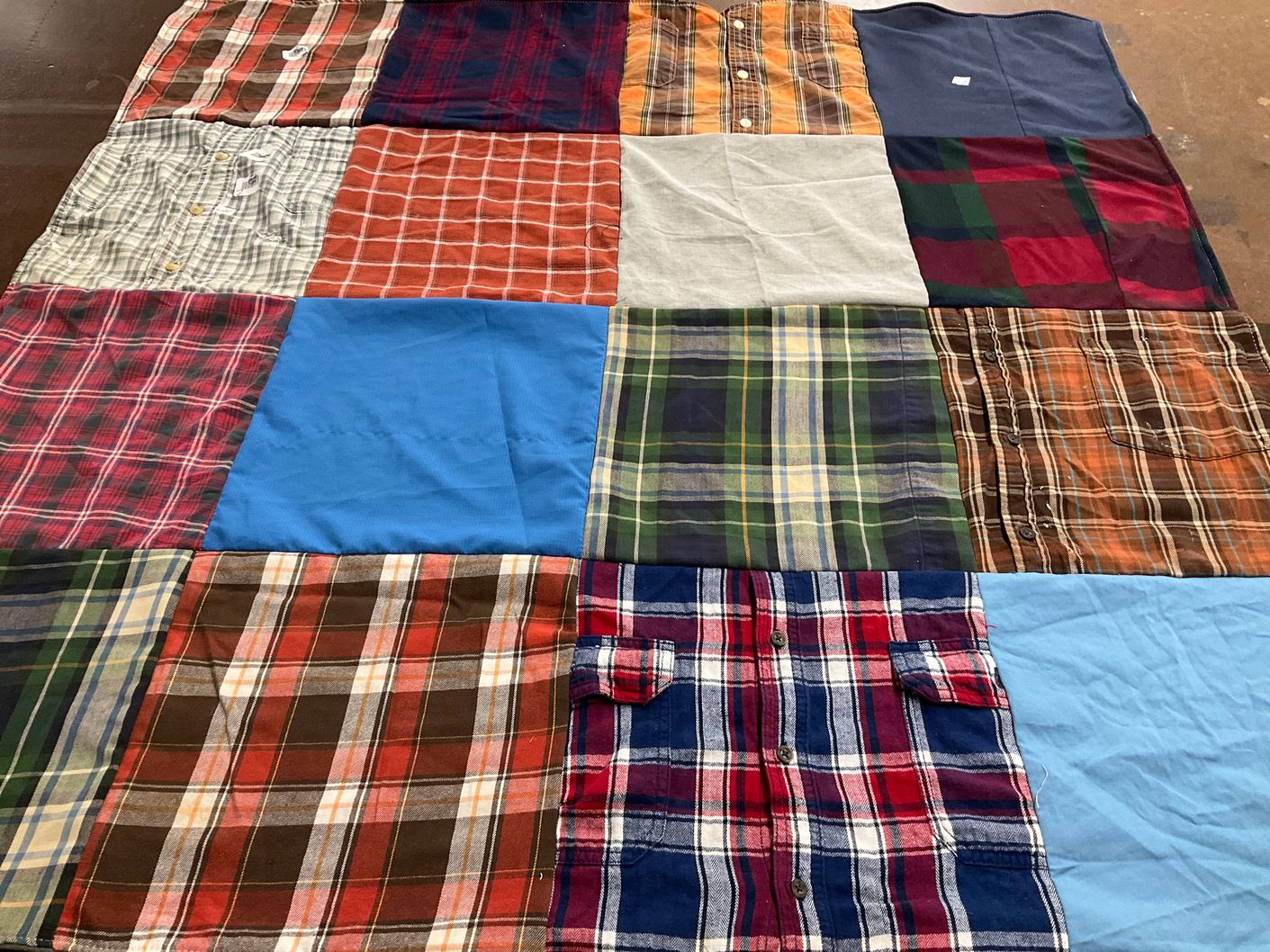 T-shirt quilt with sewing, crafting themes by carolyn from NY