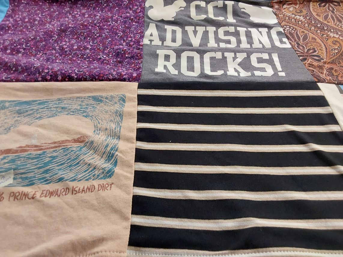 T-shirt quilt by Dawne from OH