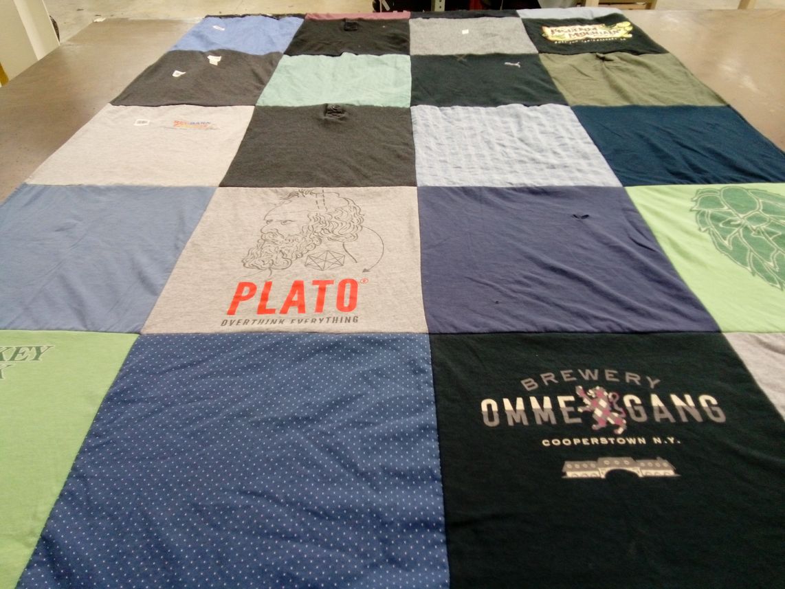 T-shirt quilt by Michelle from KY