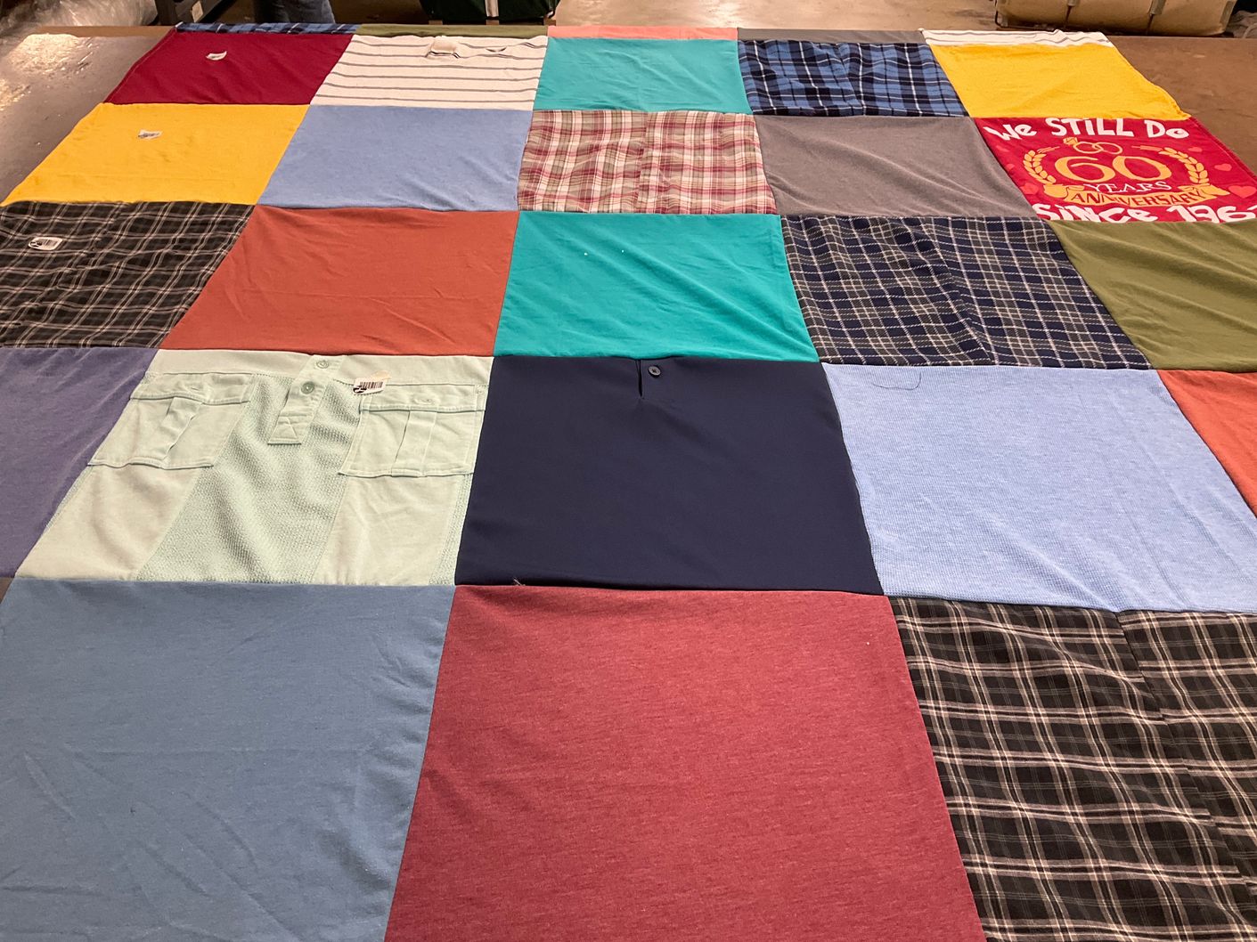 T-shirt quilt by Lori from OH