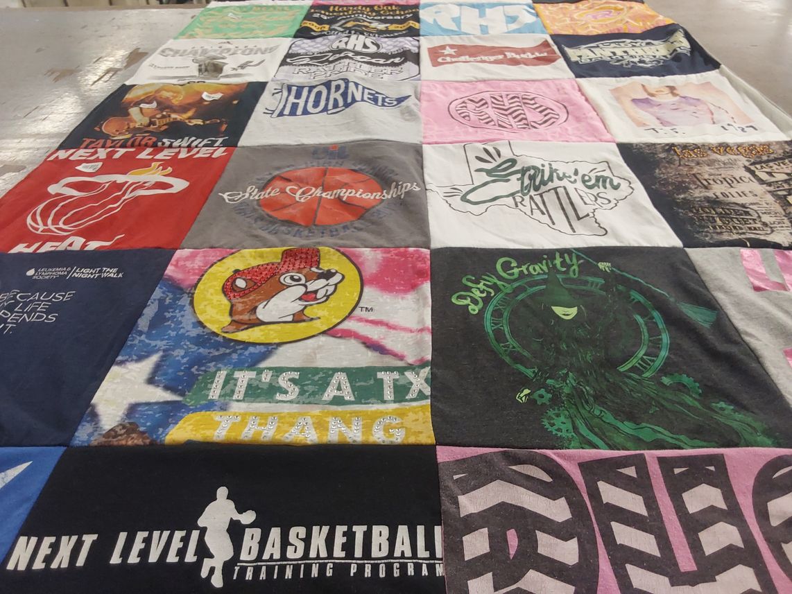 T-shirt quilt from rhs by Aimee from TX