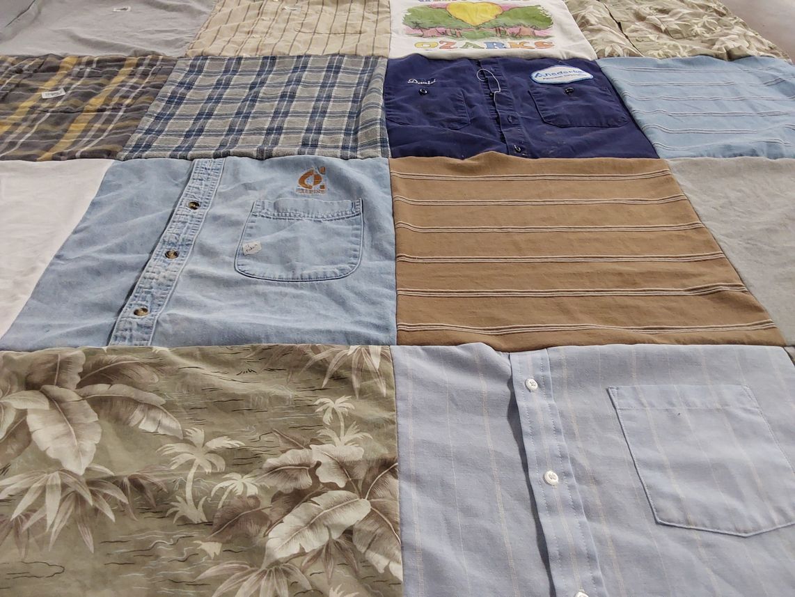 T-shirt quilt by Glenda from TN