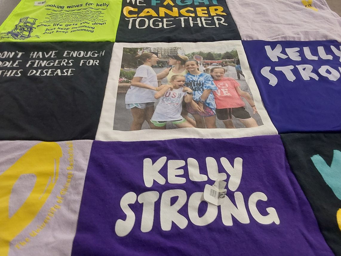 T-shirt quilt by Renee from VA