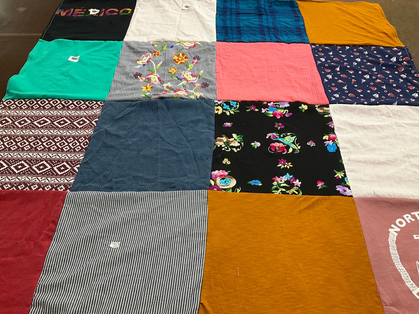 T-shirt quilt by Christina from NY