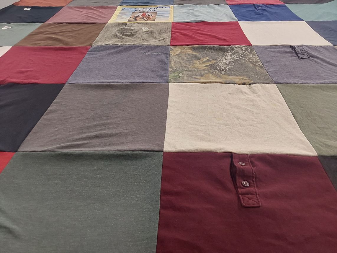 T-shirt quilt by Shirley from TX