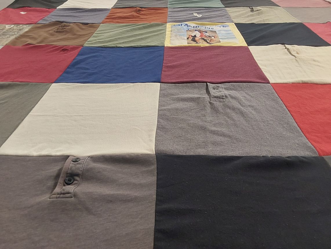 T-shirt quilt by Shirley from TX
