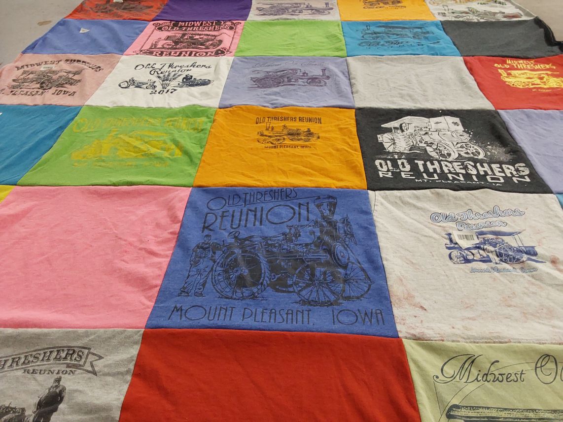 T-shirt quilt by Tamela from MO