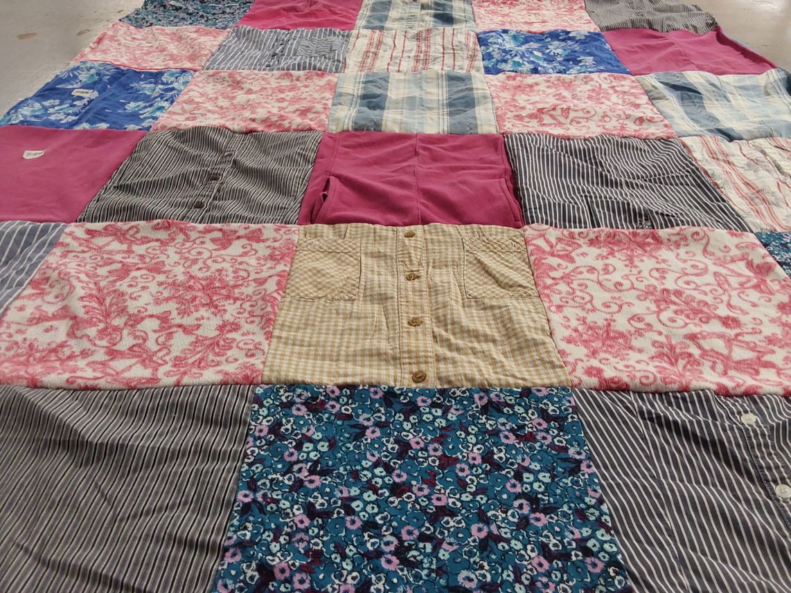 T-shirt quilt by Nancy from NY