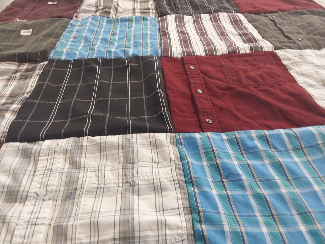 T-shirt quilt by patricia from IL