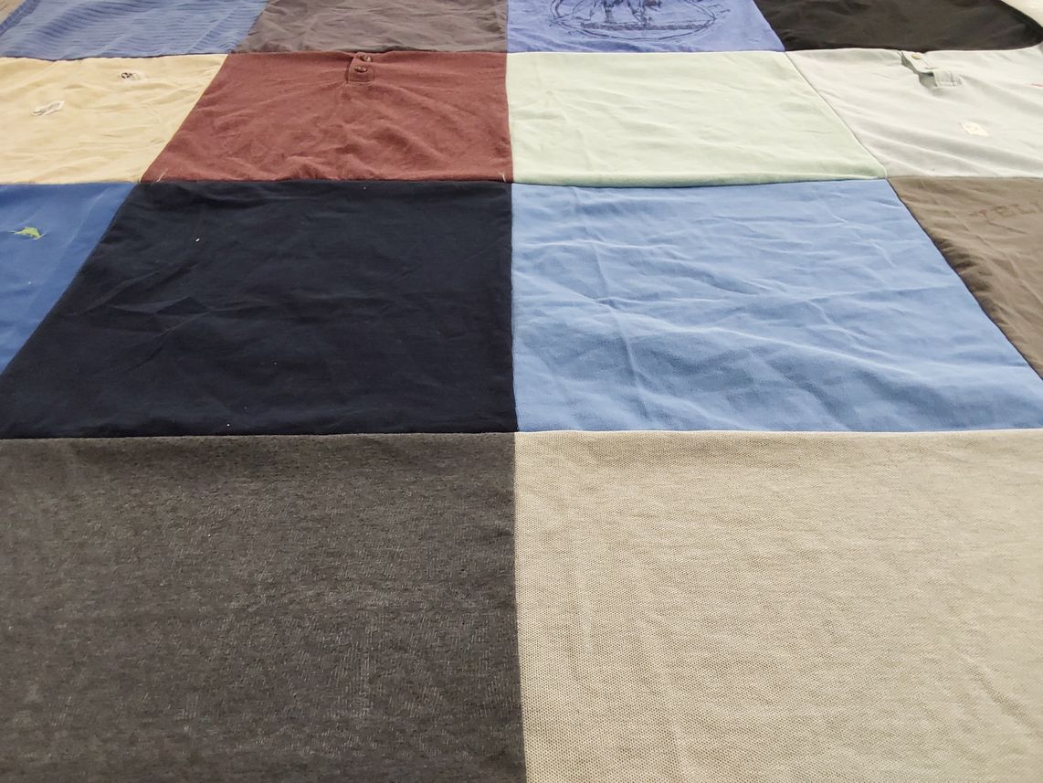 T-shirt quilt by Deborah from CT