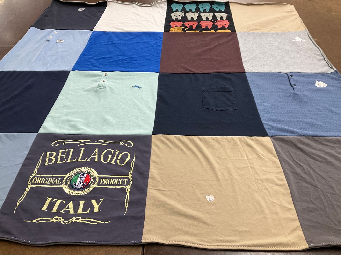 T-shirt quilt by Deborah from CT