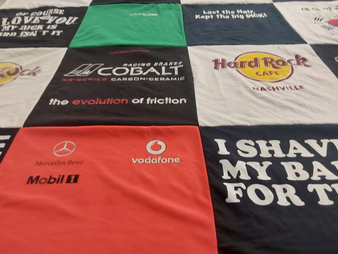 T-shirt quilt by Estefania from FL