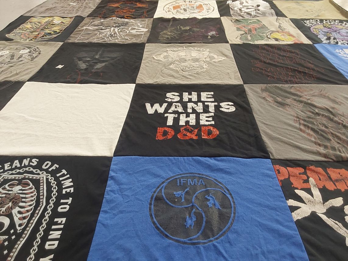T-shirt quilt by William from MI