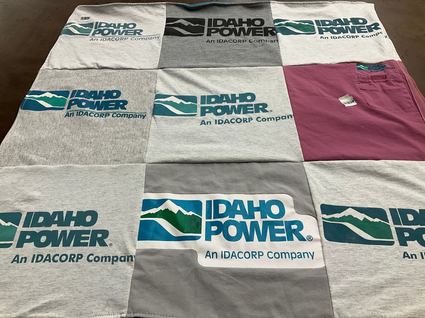 T-shirt quilt by Jil from ID
