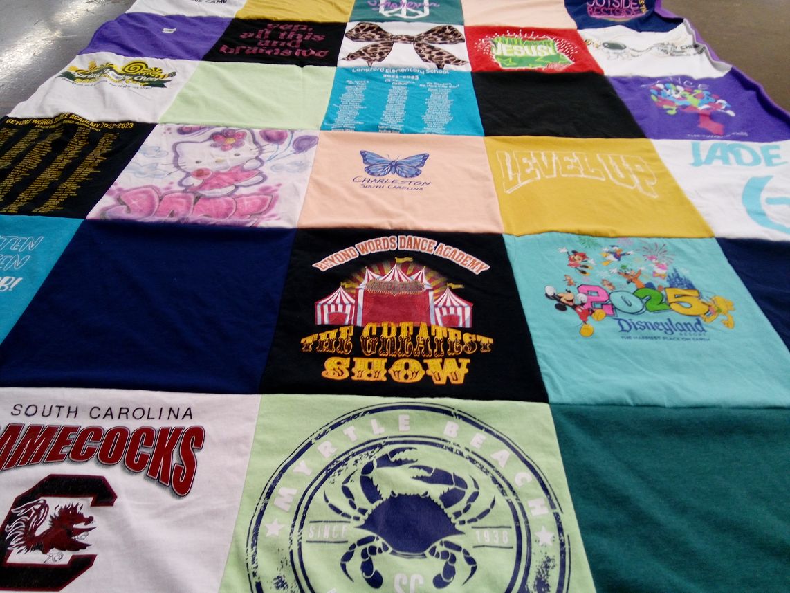 T-shirt quilt from south carolina gamecocks by Shana from SC
