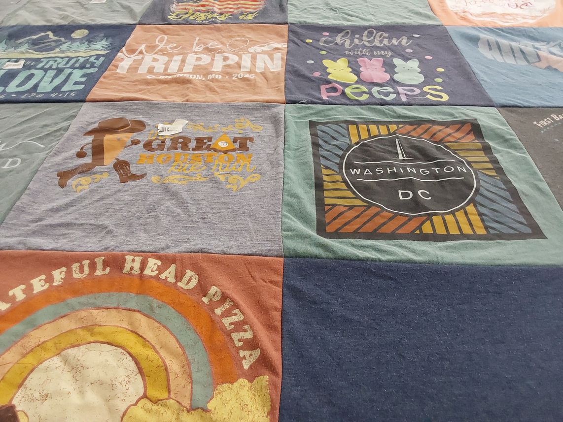 T-shirt quilt by Karla from TX
