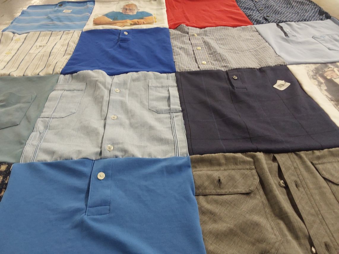 T-shirt quilt by Elizabeth from FL