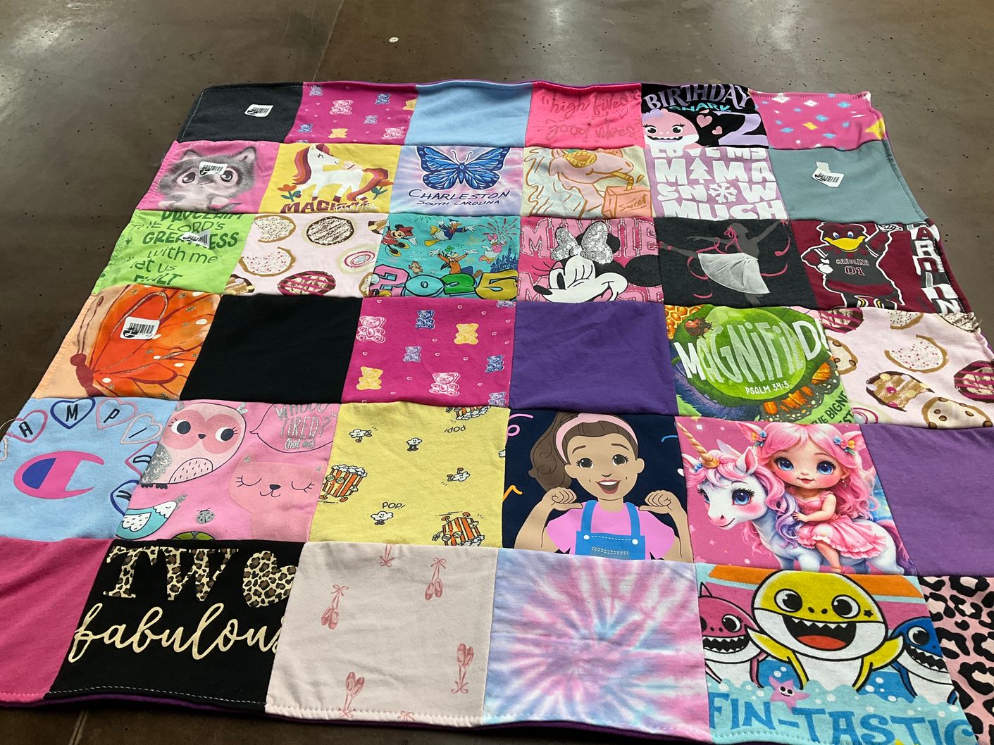 T-shirt quilt by Shana from SC