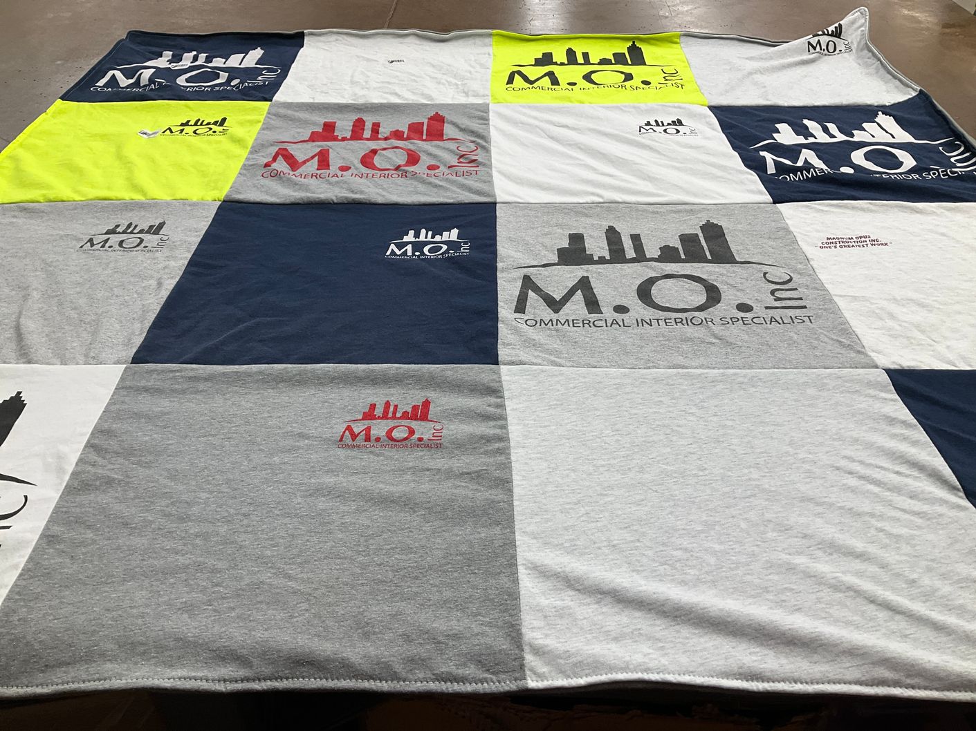 T-shirt quilt by Loretta from GA