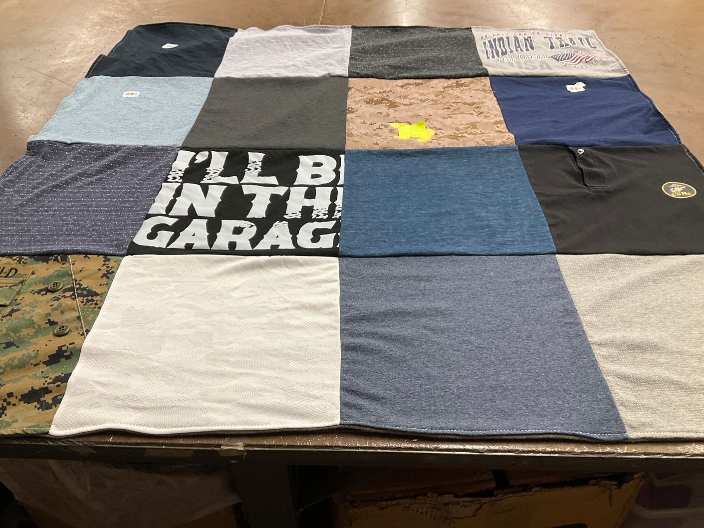 T-shirt quilt by Santiphab from NC