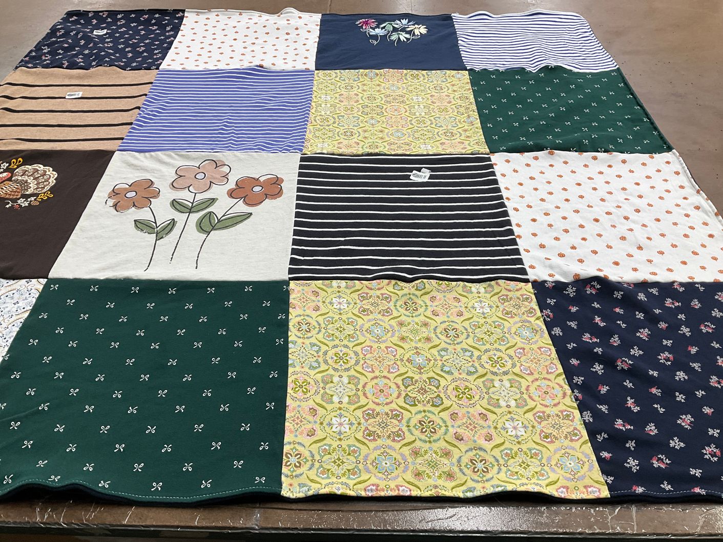 T-shirt quilt by Michele from PA