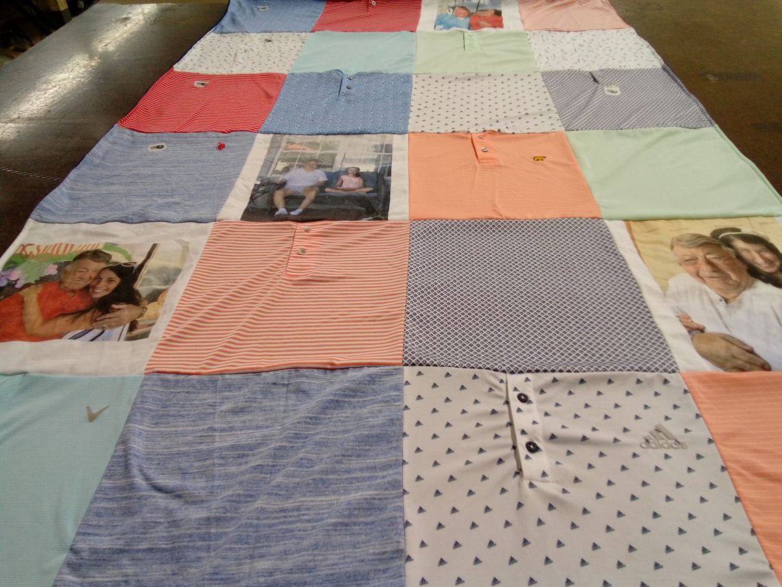 T-shirt quilt by Deanna from NY