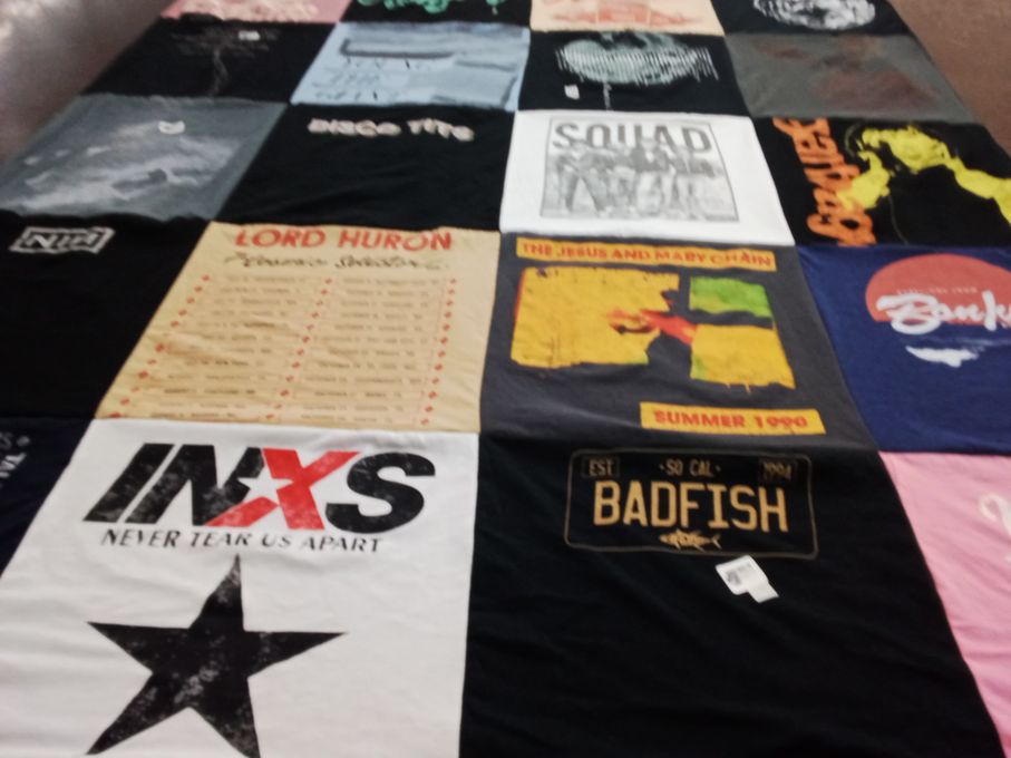 T-shirt quilt by Denise from MA