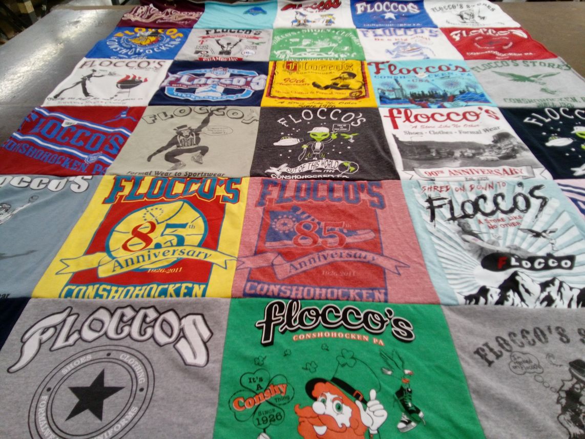 T-shirt quilt by Joseph from PA