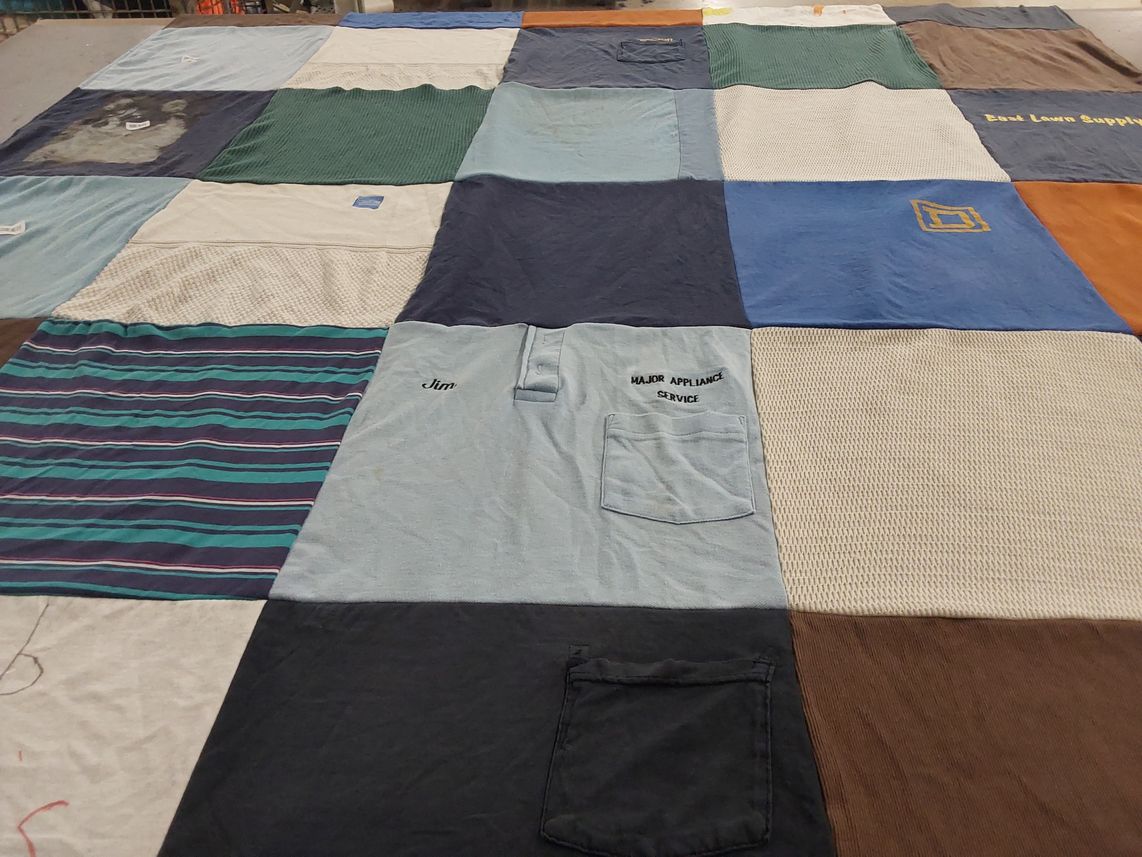 T-shirt quilt by Jamie from PA