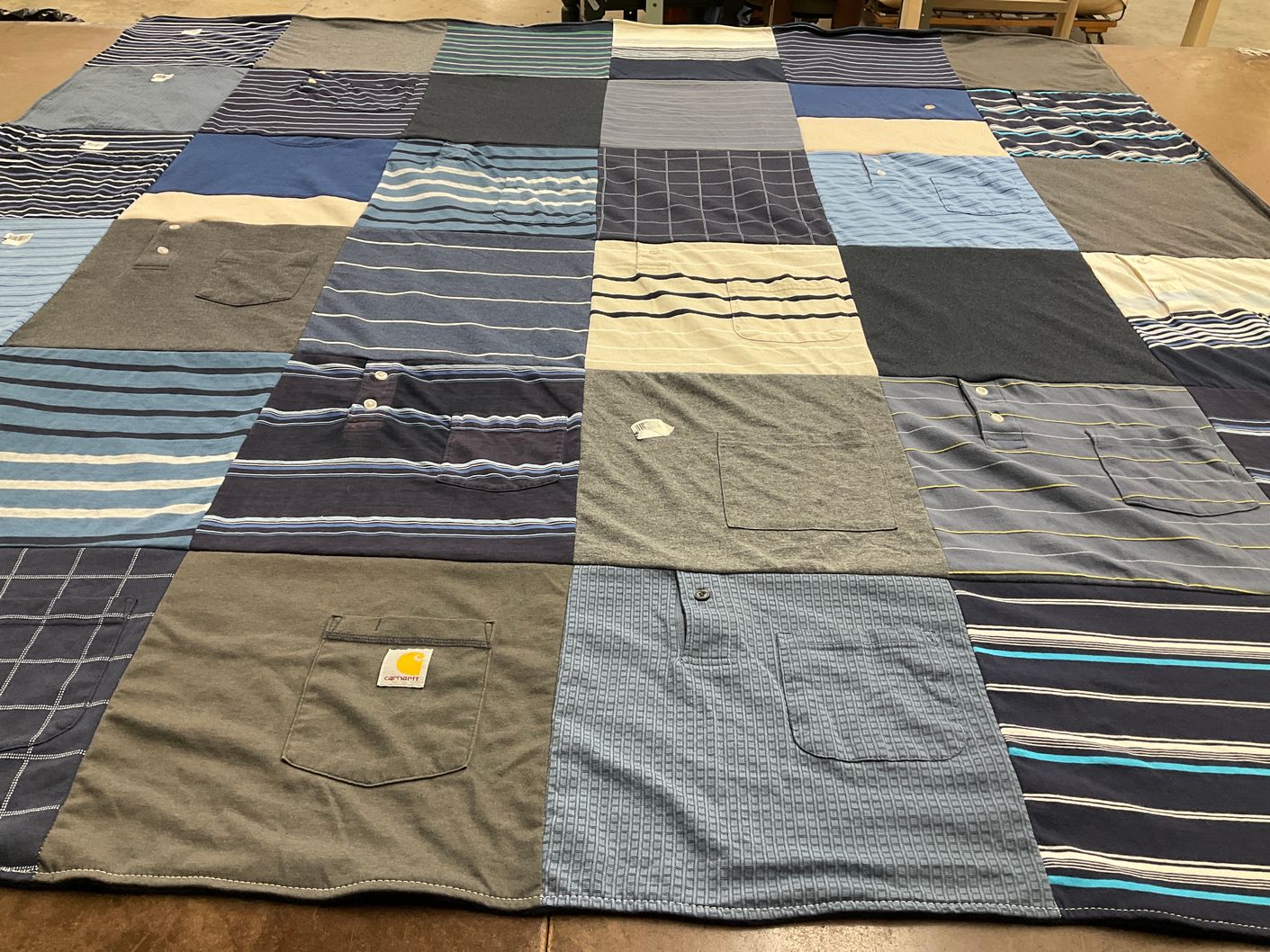 T-shirt quilt by Jocelyn from MA