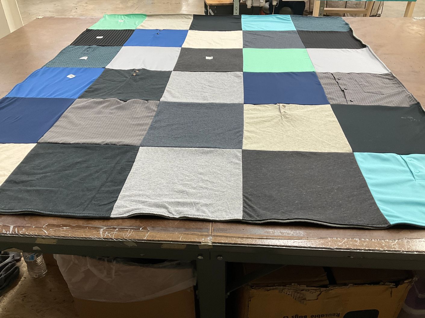 T-shirt quilt by Sandra from TX
