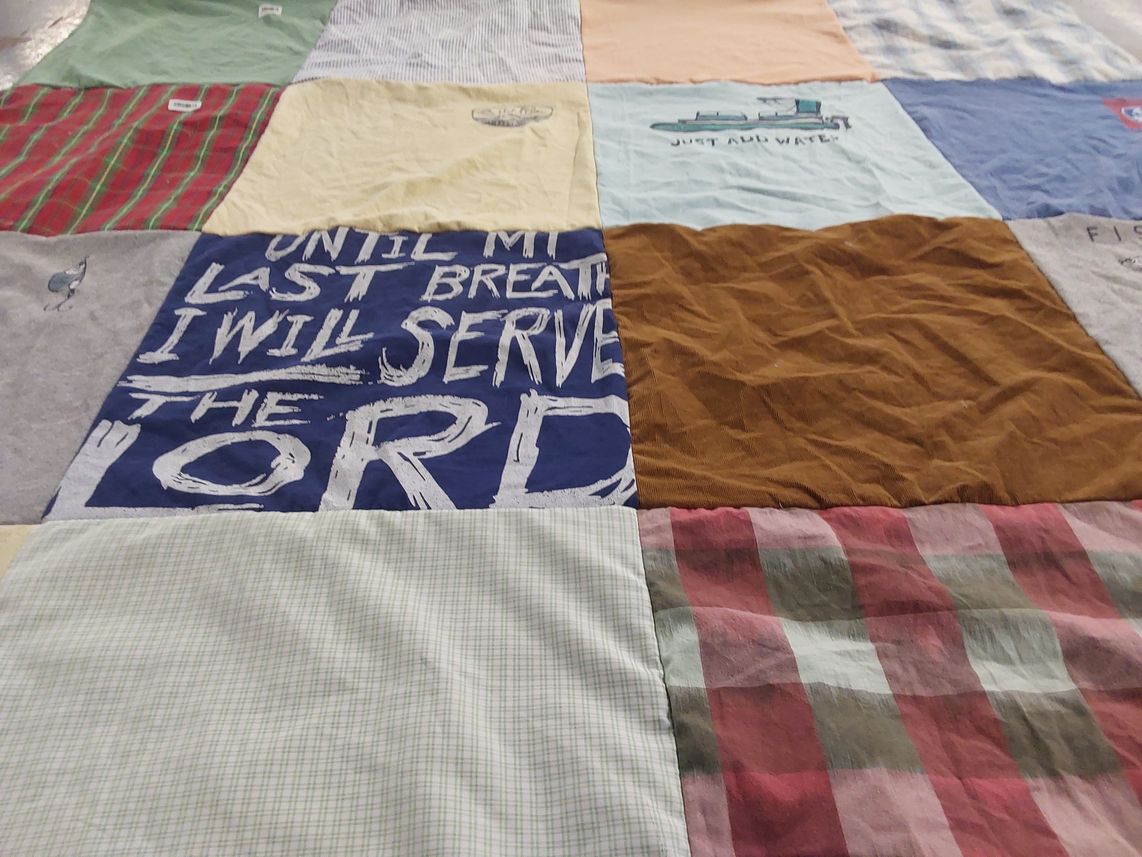 T-shirt quilt by Donna from TN