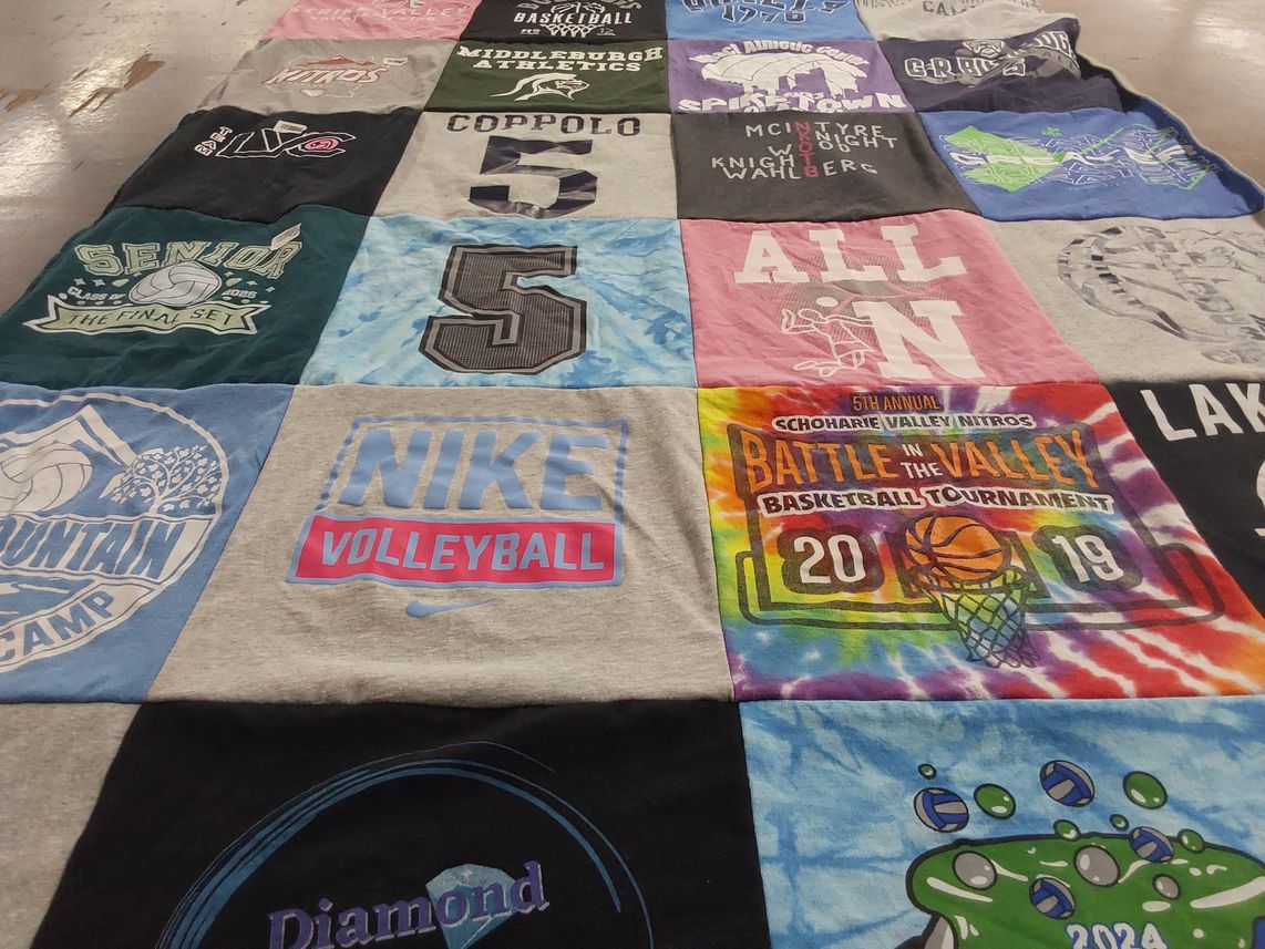 T-shirt quilt featuring schoharie valley nitros by Ryan from NY