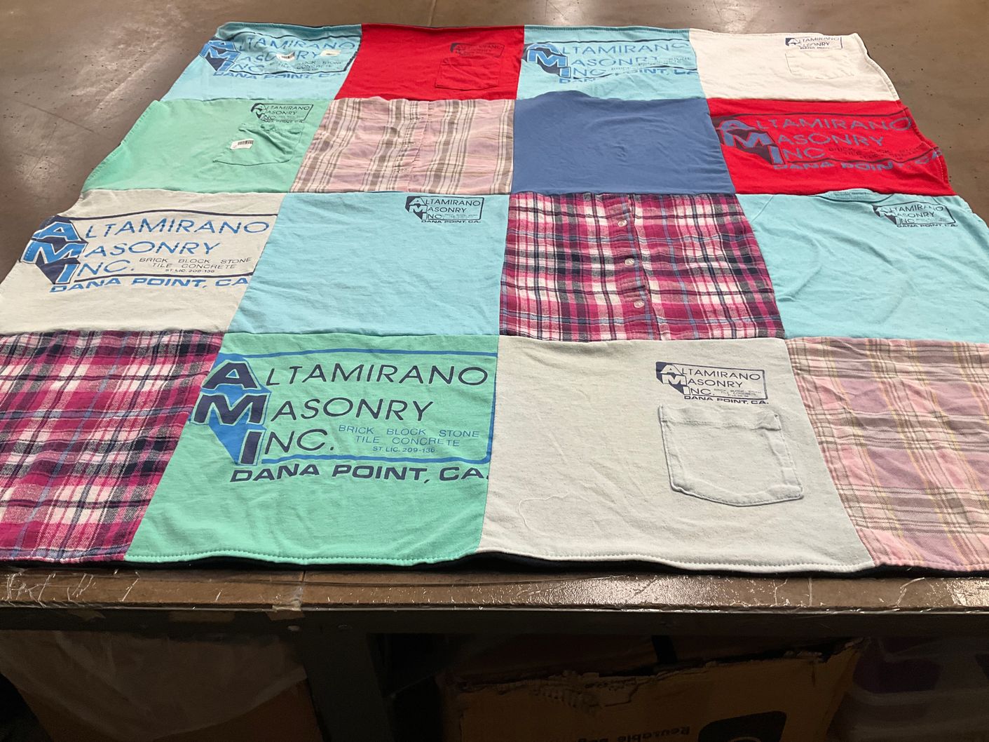 T-shirt quilt by Lisa from CA