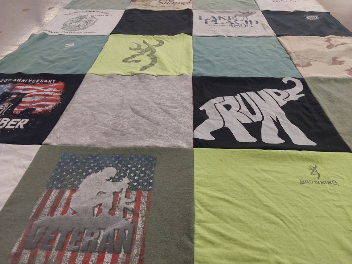 T-shirt quilt by Nichole from PA