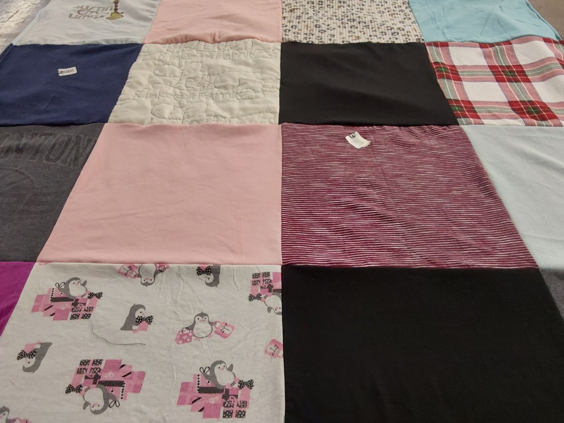 T-shirt quilt by Melisa from TX