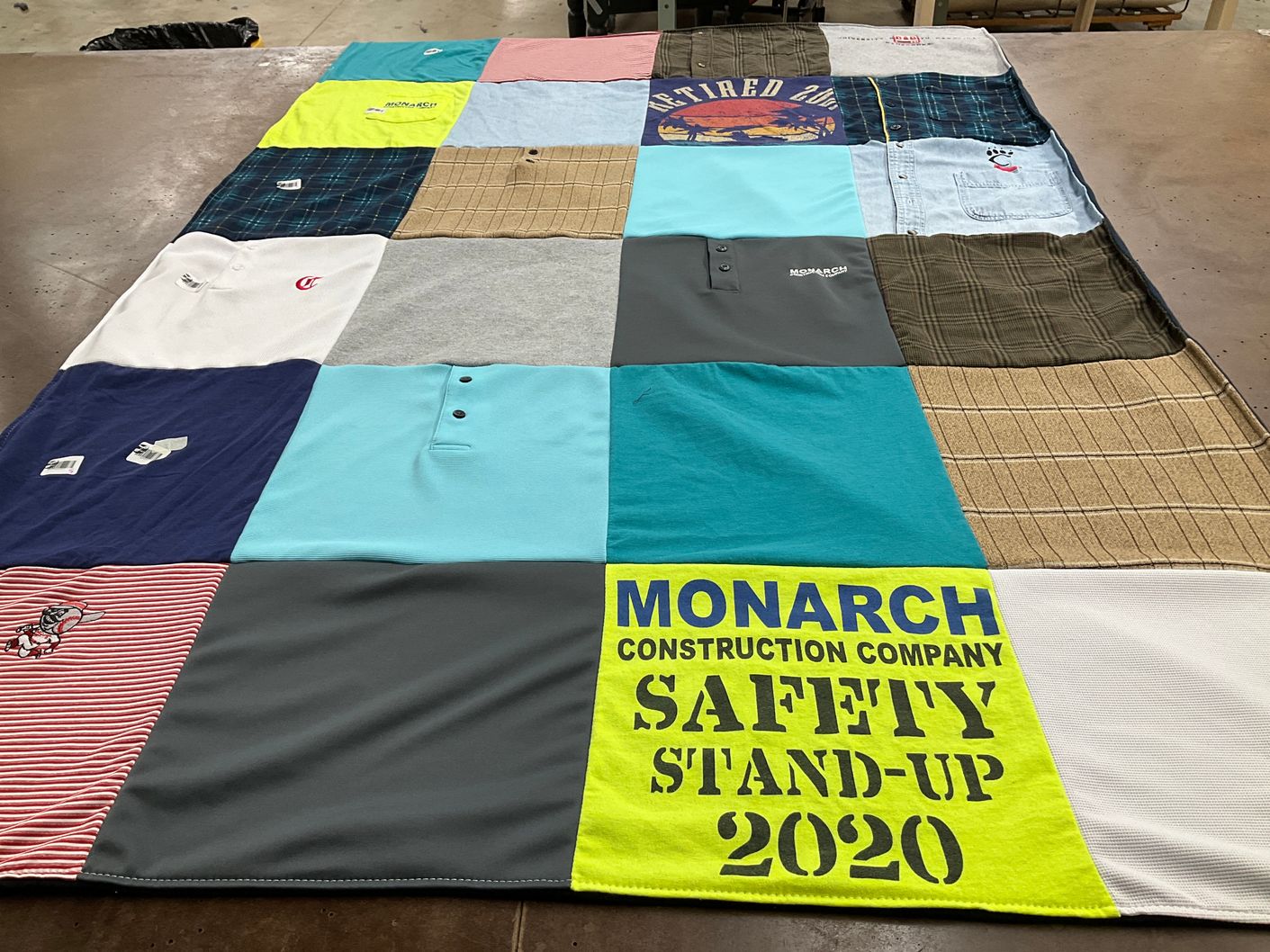 T-shirt quilt by Kim from OH