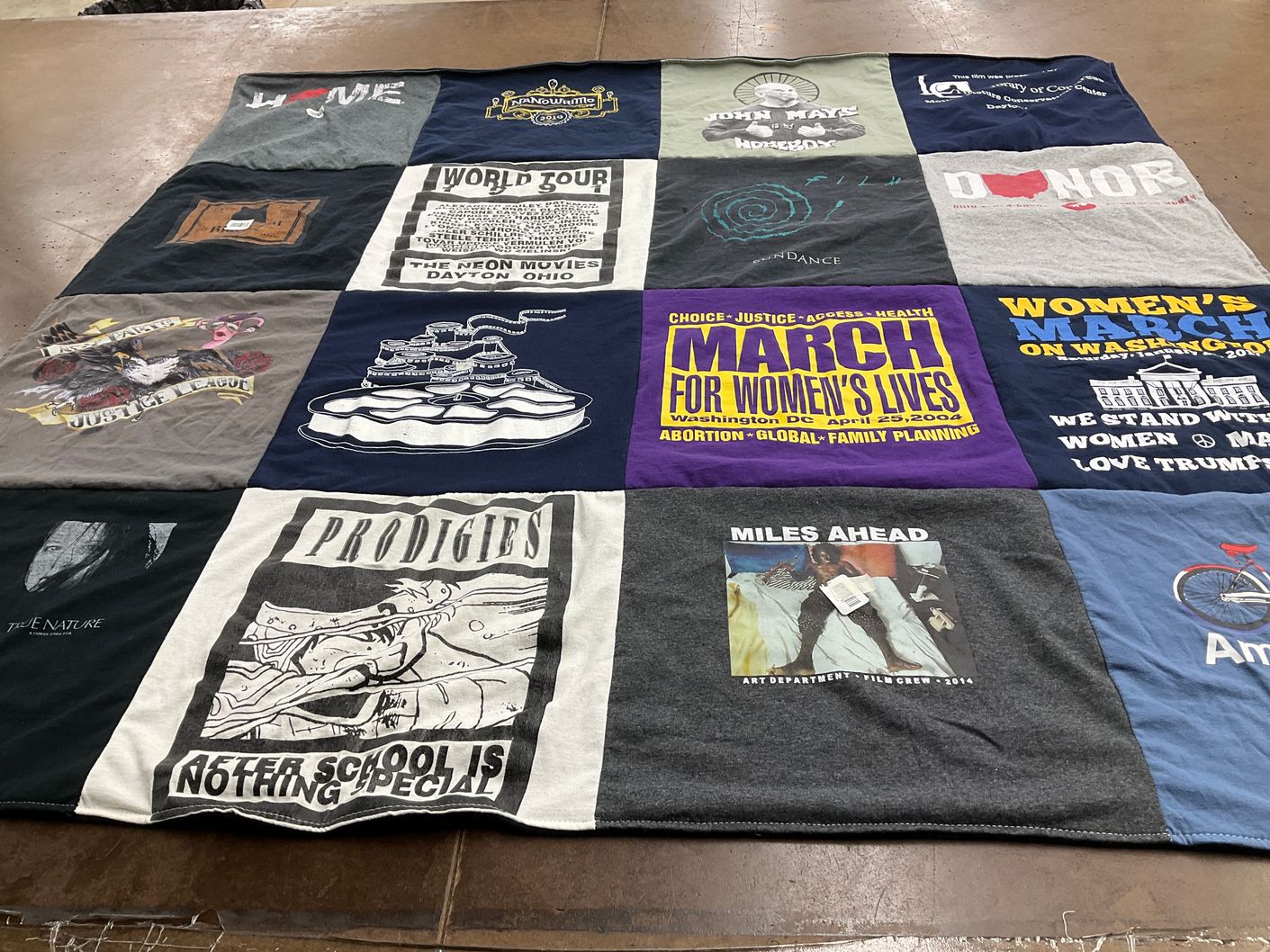 T-shirt quilt from ,  by Vanessa from OH