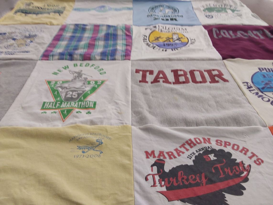 T-shirt quilt from tabor academy by Ashley from MA
