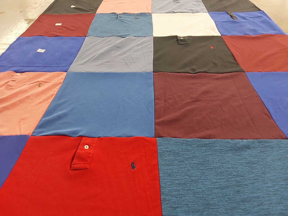 T-shirt quilt by Lori from DC
