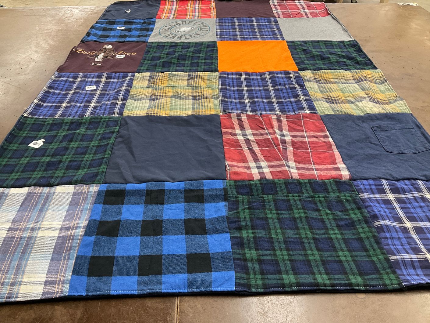 T-shirt quilt by Courtney from PA