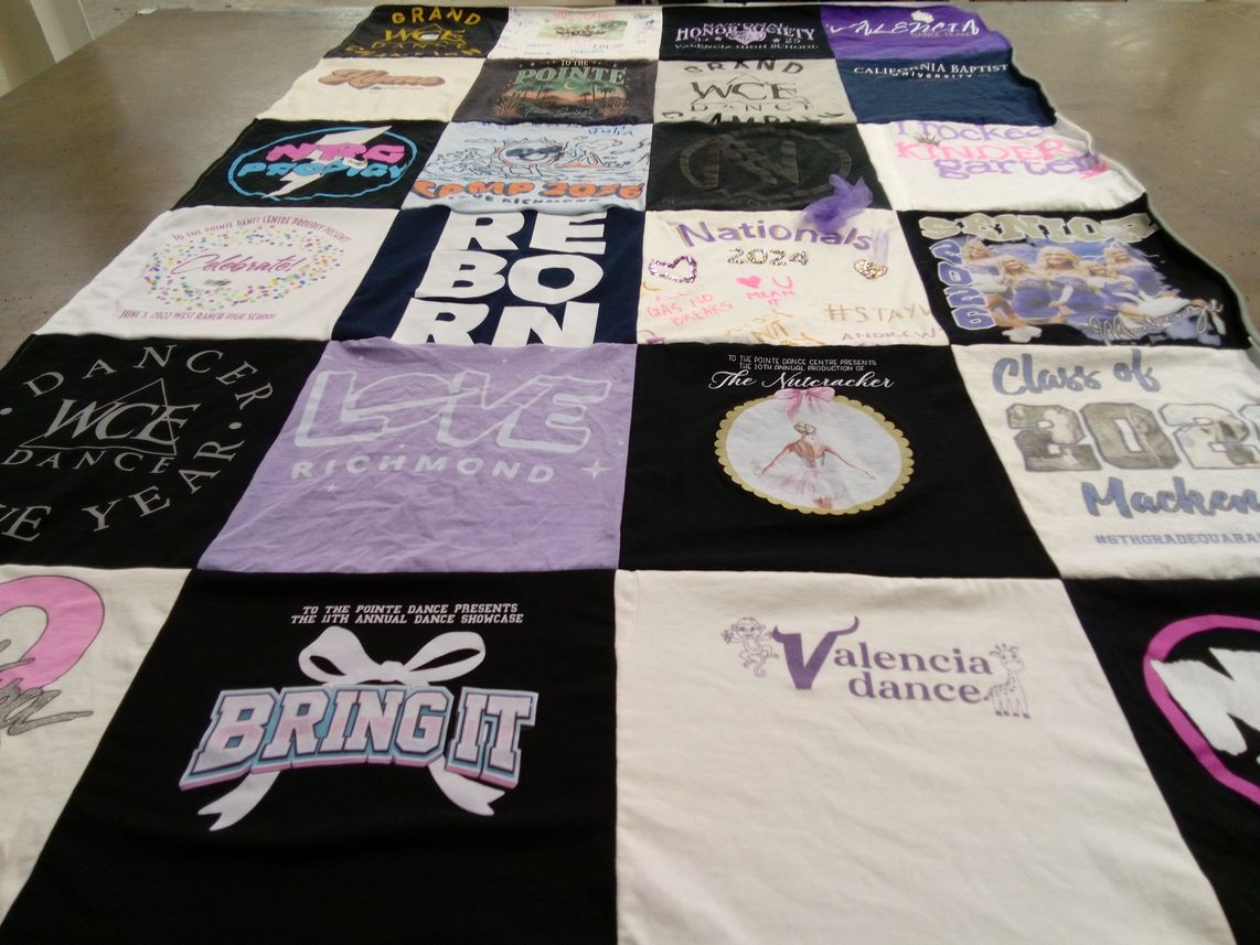 T-shirt quilt from valencia dance by Michael from CA