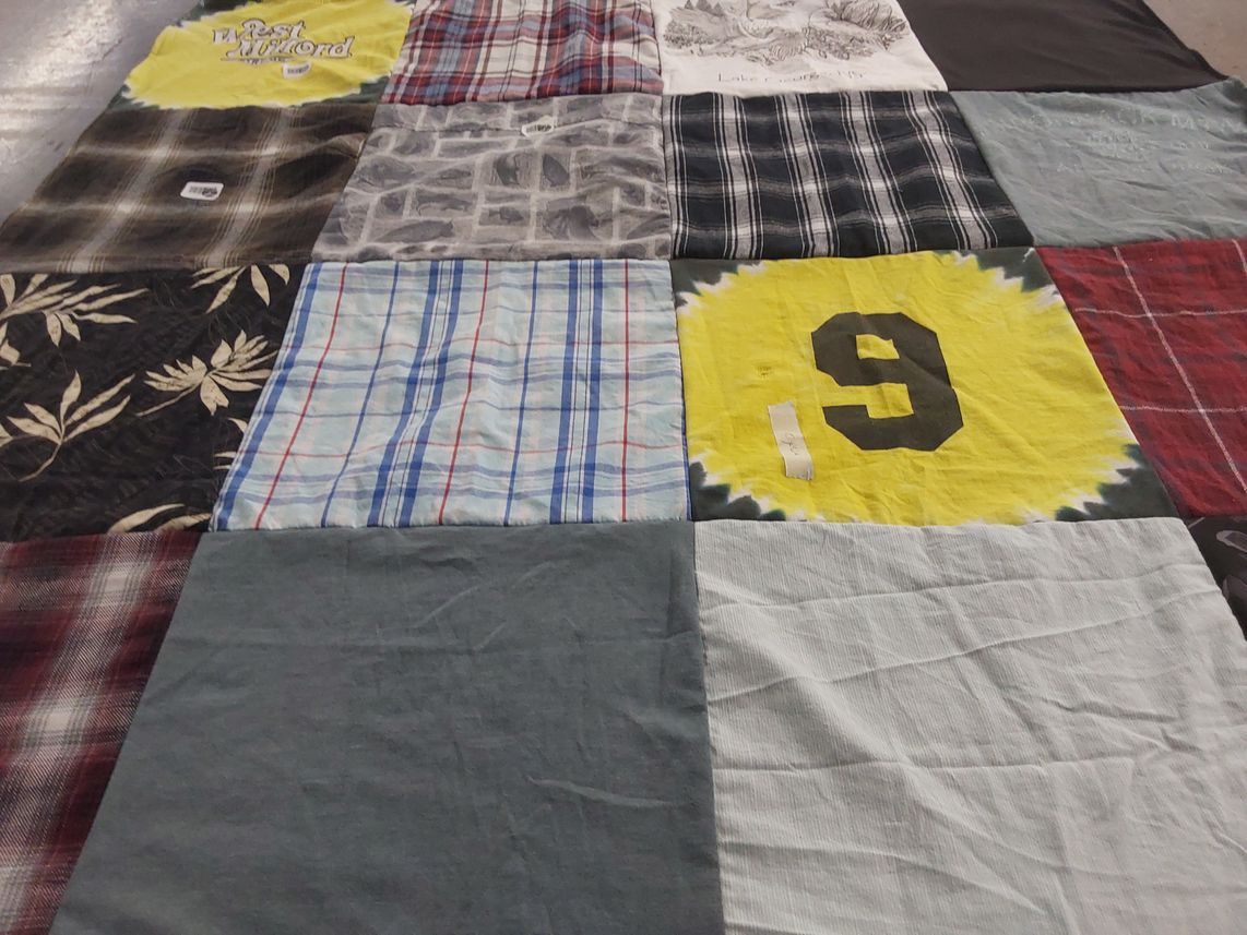 T-shirt quilt by Sara from NJ
