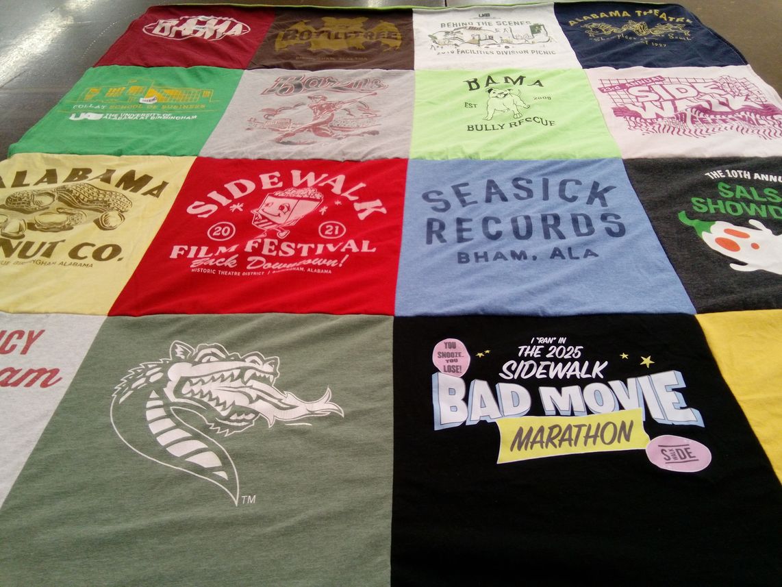 T-shirt quilt from university of alabama by Joey from AL