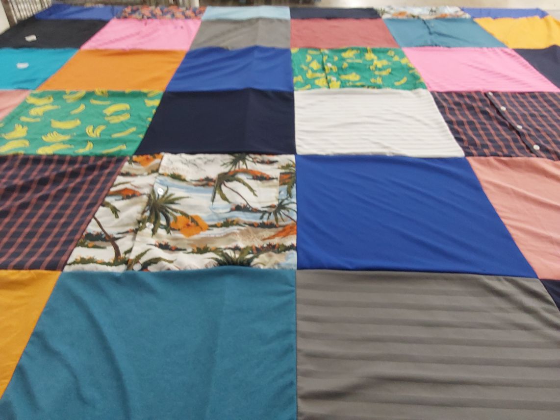 T-shirt quilt by Amber from NC