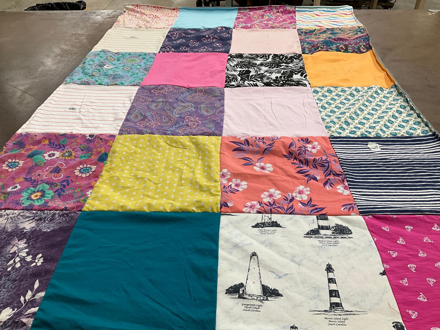 T-shirt quilt by Robin from WI